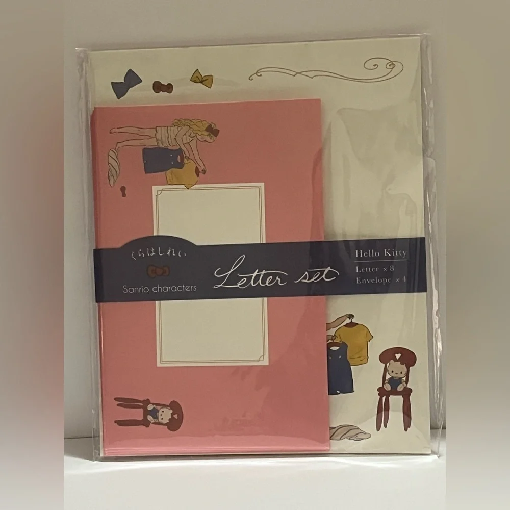 Hello Kitty x Kurahashi Rei Collaboration Letter Set